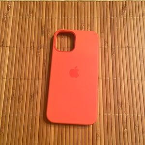 Apple grapefruit iphone 12 mini case